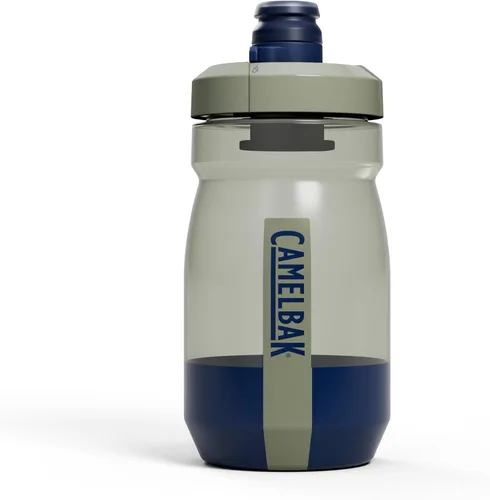 Miniatura 9 de CamelBak Podium botella de agua para bicicleta con compresión, negra, 15 onzas Negro