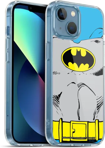 Miniatura 385 de Head Case Designs Funda de gel con licencia oficial de Batman DC Comics Bat Signal Logos [protección de grado militar] compatible con Apple iPhone 7