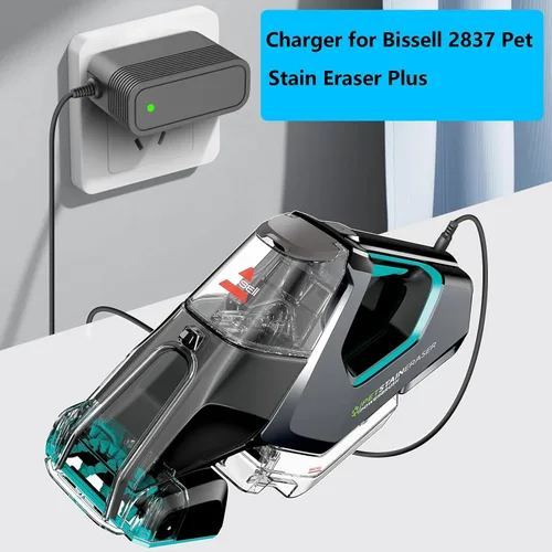 Miniatura 2 de Cargador PowerBrush de repuesto para borrador de manchas de mascotas Bissell 2837 compatible con Bissell 2842 2846 2877 3180 3181 3182 3705 3706