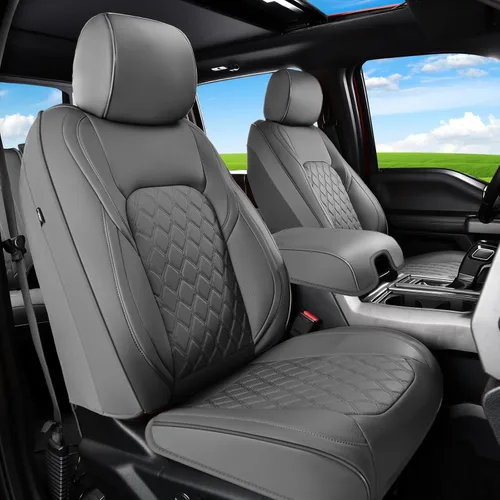Miniatura 11 de Huidasource Fundas de asiento para Chevy Silverado 1500, fundas de asiento Silverado, GMC Sierra Pickup 1500 2007-2013 y 2019-2025, 2500HD 3500HD