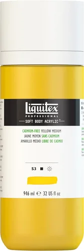 Miniatura 65 de Liquitex Professional Soft Body - Pintura acrílica, botella de 2 onzas (59 ml), blanco titanio Titanio Blanco