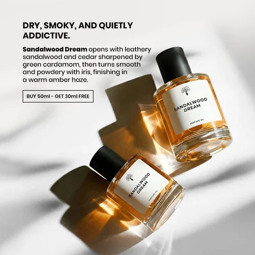 Miniatura 5 de Perfume eterno de sándalo para mujer, perfume de larga duración, 1.69 onzas líquidas, perfume de diseñador para hombres con 1 onza líquida