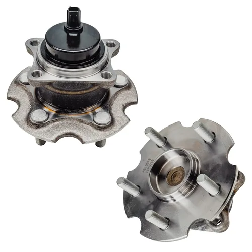 Miniatura 39 de Detroit Axle - Bujes de rodamiento de rueda traseros de 2 piezas para Volkswagen Jetta Beetle Golf City Audi TT Quattro, 2 rodamientos de ruedas