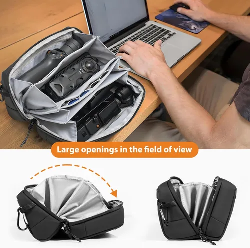 Miniatura 3 de Tomat - Bolsa de transporte para Xtra Muse/Luna Ultra/Osmo Pocket 3, funda grande de viaje portátil impermeable multicapa todo en uno bolsa