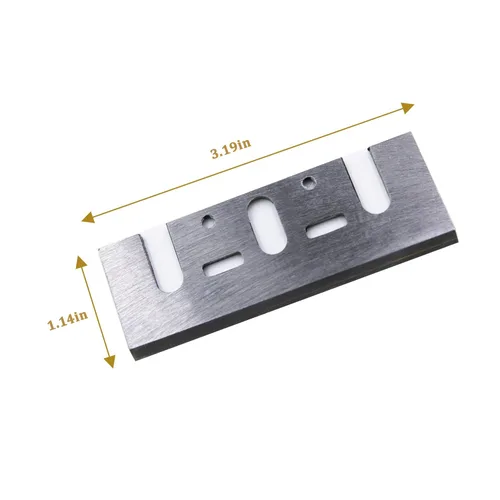 Miniatura 2 de Cuchillas cepilladoras de 3-1/4 pulgadas de 3.228 in de repuesto para Makita 1900B KP0800, DeWalt DW6655 D26676 DW680 y la mayoría de cepilladoras