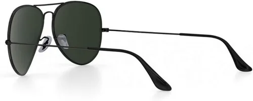 Miniatura 2 de Compatible / repuesto para Ray Ban Aviator RB3025 Gafas de sol patillas brazos nariz almohadillas puntas de las sienes si corresponde (negro)