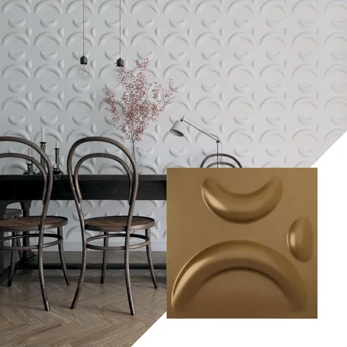 Miniatura 23 de Ekena Millwork WP12X12SEWH 11 7/8 pulgadas de ancho x 11 7/8 pulgadas de alto Sevilla EnduraWall Decorativo 3D Panel de Pared Cubre 0.98 pies Blanco