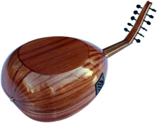 Miniatura 9 de Etapa de Oud Eléctrica Profesional Turca HSO-302E Instrumento Musical de Cuerda Oud Ud Aoud