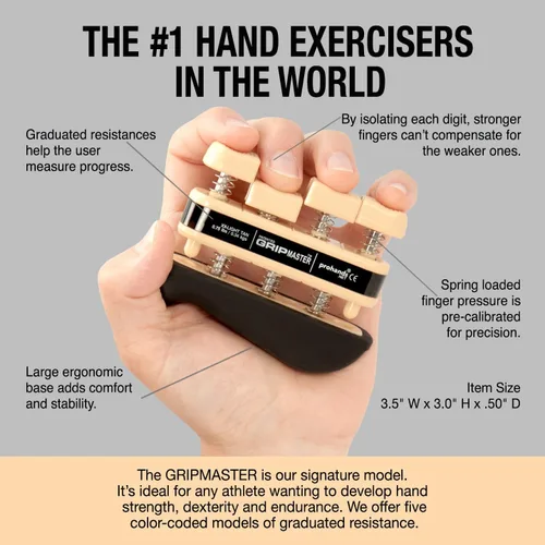 Miniatura 4 de Prohands Gripmaster - Ejercitador médico para manos y dedos