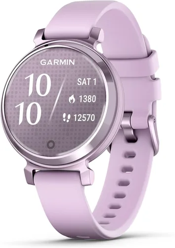 Miniatura 10 de Garmin Lily 2 (Renovado), reloj inteligente pequeño y elegante, pantalla oculta, lente estampada, hasta 5 días de duración de la batería, color coco