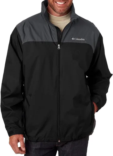 Miniatura 2 de Columbia Chaqueta impermeable Glennaker Lake Packable para hombre, color negro/grill, talla XXXL, negro (Black/Grill)