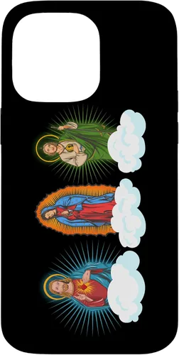Miniatura 20 de iPhone 11 Pro Max Jesús, Virgen María y San Judas Tadeo En Nubes Caso