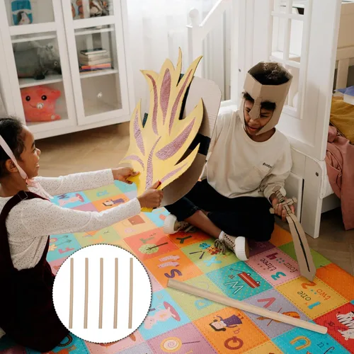 Miniatura 9 de Ipetboom 5 tubos de cartón para manualidades, tubo de papel redondo de 26.6 pulgadas de largo, rollos hechos a mano para caña de pescar y carrete
