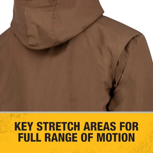 Miniatura 7 de DEWALT Chaqueta de concha suave calentada ligera DEWALT Juego de chaqueta de concha suave calentada ligera Tabaco