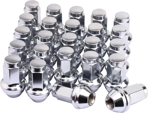 Miniatura 9 de Tuercas de llanta OEM M14x1.5 24PCS para 2015-2024 F150, Expedition, Navigator, Tuercas de rueda de 14x1.5 Fábrica de aluminio de una pieza, OEM #