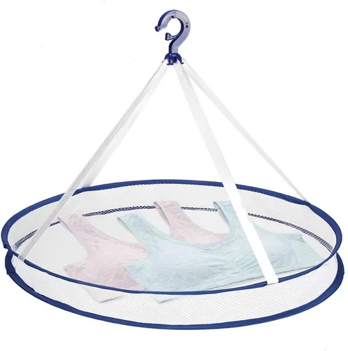 Estante plegable para ropa sucia, tendedero plegable para ropa interior, suéteres, juguetes de peluche, estante de secado de ropa plegable, estante