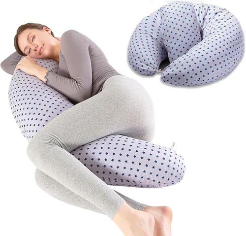 Almohada de Lactancia de Chilling Home para Amamantar, Almohada de Lactancia para Recién Nacido, Accesorios Esenciales para Embotellar y Amamantar,