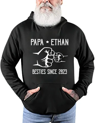 Miniatura 5 de Camisa personalizada para abuelo, papá, nietos con nombre, regalos personalizados para papá y papá, regalos para el día del padre, abuelo.