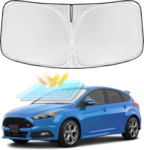 Miniatura 183 de para Dodge RAM 1500 2019-2024 2025 2026 Parasol Parasol para Parabrisas Cubierta - 4 Capas Parasol para Ventana Delantera para RAM1500 2Puertas