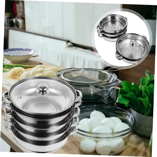 Miniatura 6 de Angoily Comida de verduras asiáticas olla grande olla de sopa grande ollas ollas juegos de ollas para cocinar accesorios de cocina olla