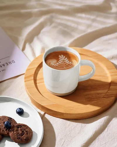 Miniatura 53 de famiware Mercury - Tazas de café de 13 onzas, juego de 4 tazas de café con asa, tazas para café con leche, té caliente, capuchino, moca, cacao, negro