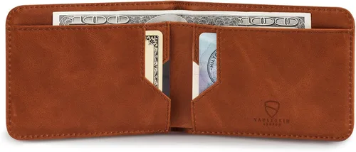 Miniatura 4 de Vaultskin MANHATTAN - Cartera plegable minimalista delgada y tarjetero de crédito con bloqueo RFID e ideal para bolsillo frontal