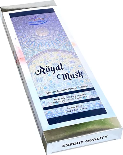 Miniatura 14 de Varillas de incienso Oud de madera de agar - Incienso artesanal Masala de lujo - Varillas extra gruesas de combustión prolongada (75 minutos)