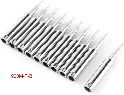 Miniatura 6 de 10 puntas de soldador, puntas de repuesto 900M-T-B, puntas de soldadura para estación de soldadura 936, 937, 938, 969, 8586, 852D