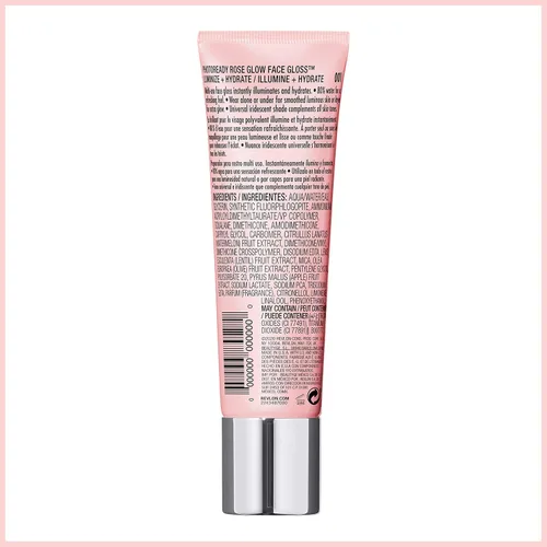 Miniatura 12 de Revlon PhotoReady Face Gloss Rose Glow Primer, Maquillaje para Todo Tipo de Piel, Hidrata, Ilumina y Humecta, Regalo Perfecto para Ella, 1 Fl Oz