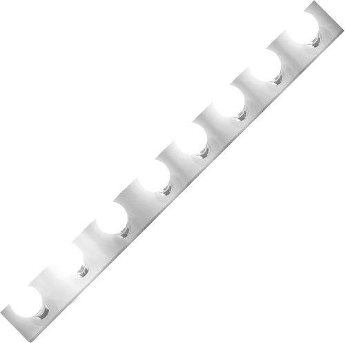 Miniatura 11 de Lighting Five Light Vanity Strip - Lámpara de espejo estilo Hollywood con placas cromadas, accesorios de grado de salón para dormitorio, baño
