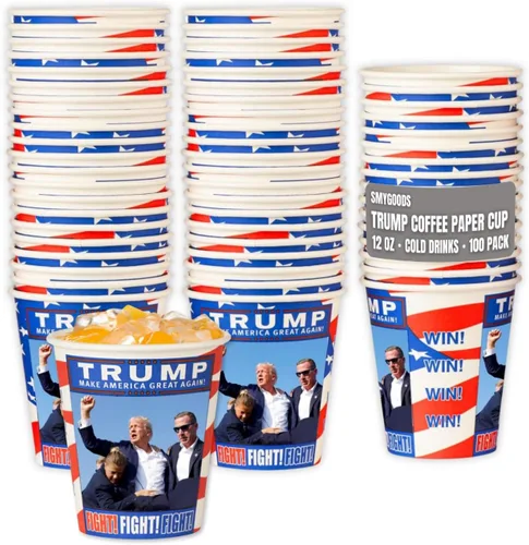 Miniatura 9 de Tapas de taza de café, tapa de cúpula para tazas de 10/24 onzas, vasos de papel, color negro, 50 unidades [no incluye tazas]