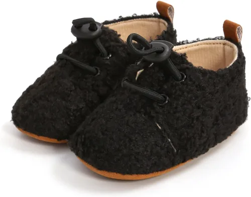 Miniatura 35 de SOFMUO Pantuflas unisex para bebé, niña, niño, ligeras, antideslizantes, para interiores, zapatos de casa, botines para niños pequeños
