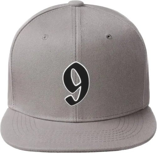 Miniatura 728 de Daxton Gorra clásica con visera de billete plano con letras del alfabeto inglés antiguo de la A a la Z