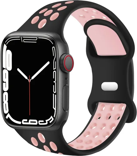 Miniatura 9 de Correas deportivas compatibles con correas de Apple Watch de 1.496 in 1.575 in 1.614 in 1.654 in 1.732 in 1.772 in 1.811 in 1.929 in, correa