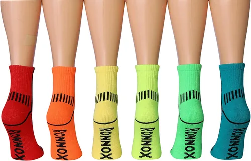 Miniatura 4 de RONNOX 12 pares de calcetines para correr y deportes atléticos para mujer