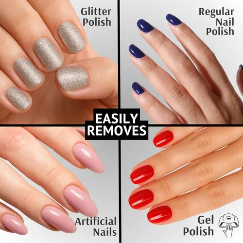 Miniatura 4 de Pronto - Acetona 100 % pura, removedor de esmalte de uñas rápido y profesional, para uñas naturales, gel, acrílicas, esculpidas (8 onzas líquidas)
