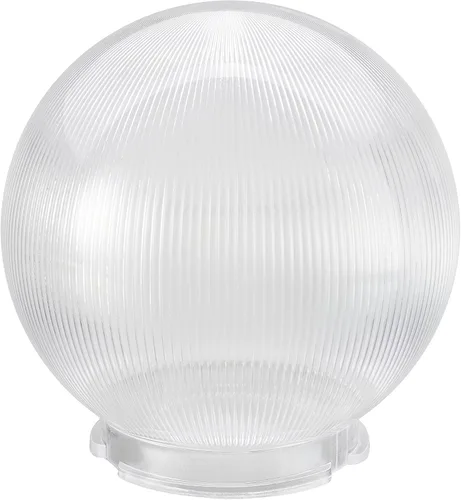 Miniatura 11 de Aspen Creative 28001-60-41, Globo de lámpara de poste de 6" de acrílico transparente de repuesto con cuello de 3-3/4