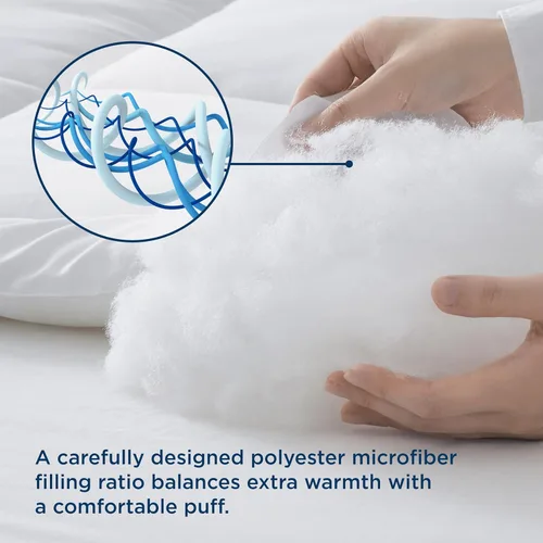 Miniatura 99 de Bedsure Relleno de edredón – Edredones acolchados tamaño individual XL, edredón para todas las estaciones, suave manta de ropa de cama alternativa