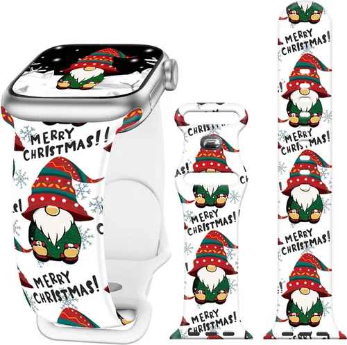 Miniatura 19 de Bandas de reloj de vacaciones compatibles con Apple Watch para mujeres y hombres de 38mm 40mm 41mm 42mm 44mm 45mm 46mm 49mm, para iPhone, iWatch