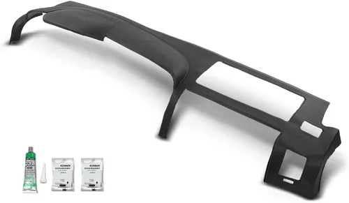 Miniatura 12 de PIT66 Cubierta de bisel para panel de salpicadero, compatible con Ford F150 F250 F350 1992-1997 cubierta de tablero