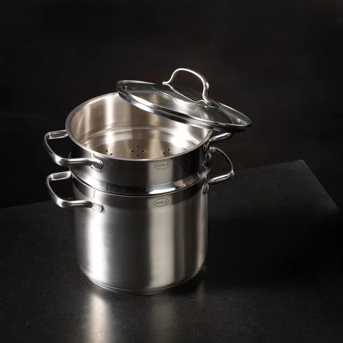 Miniatura 6 de RÖSLE 13153 Olla para pasta Elegance, acero inoxidable, 5 litros