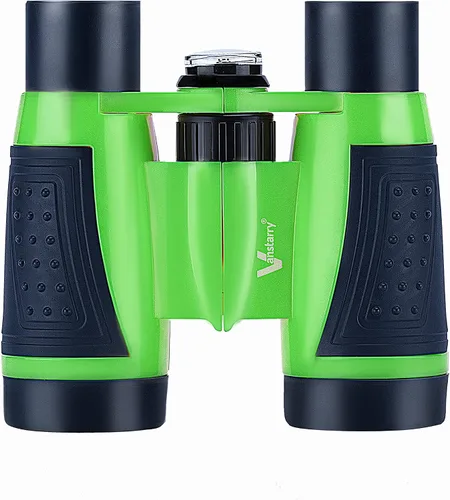 binoculares para niños, lente óptica de 5 x 30 mm, compactos de alta resolución, para niños, para campamentos, senderismo, observación de aves y