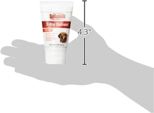Miniatura 16 de Sulfodene, pomada de 3 vías para perros, S, Blanco