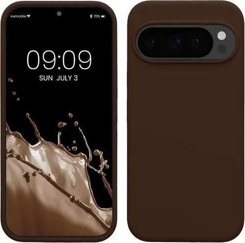 Miniatura 66 de kwmobile Funda Compatible con Google Pixel 6 Pro - Funda de Teléfono de Silicona TPU con Acabado Suave - Azul Caribe