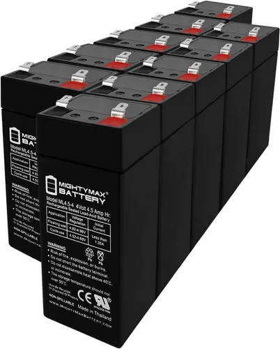 Miniatura 9 de Mighty Max Battery Producto de la marca de batería de plomo ácido sellada de 4 voltios y 4.5 Ah (paquete de 1)