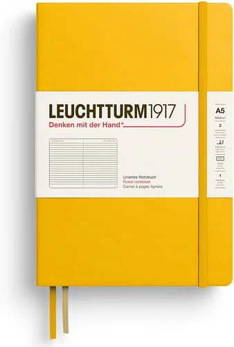 Miniatura 11 de LEUCHTTURM1917 - Cuaderno de tapa dura mediano A5 con 251 páginas numeradas para escritura y diario (lila, con puntos)