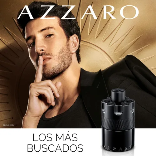 Miniatura 4 de Azzaro The Most Wanted Eau de Parfum Intense - Colonia para hombres amaderada y seductora - Fragancia Fougère, ambar y picante para noche de cita
