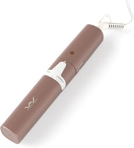 Miniatura 9 de VAV Mini Plancha rizadora de pelo 2 en 1 de viaje, plancha plana de doble voltaje, plancha de pelo de 1 pulgada, varita rizadora portátil