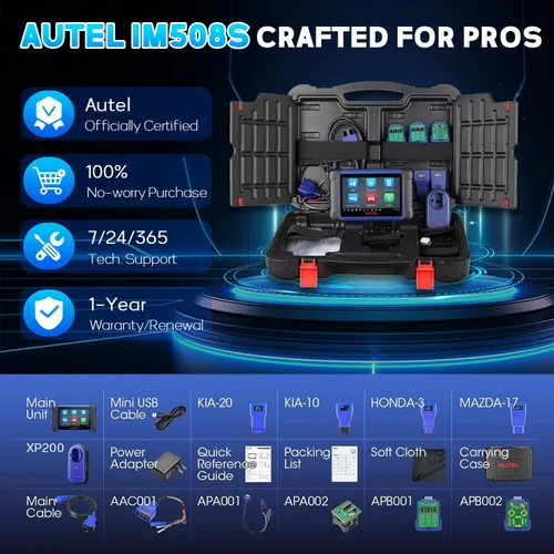 Miniatura 6 de Autel Escáner IM508S OBD2, herramienta de escaneo bidireccional 2026, con programador XP200, modo inteligente y experto, diagnóstico de todo
