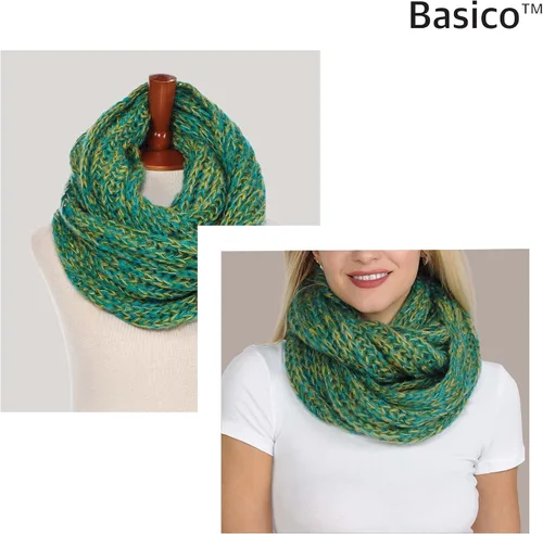Miniatura 3 de Bufanda Basico Infinity Bufanda de punto de ganchillo de invierno en talla única